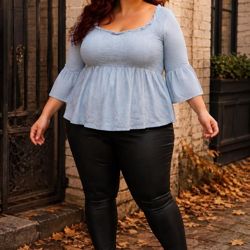 Unbranded Women's Blue Blouse